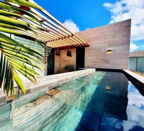Mistiq Tulum Pent House 3 recamaras, 3 baños, sala, comedor, terraza y jacuzzi